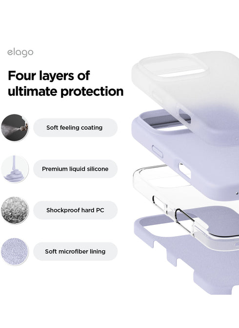 elago iPhone 16 Pro MAX Case Liquid Silicone